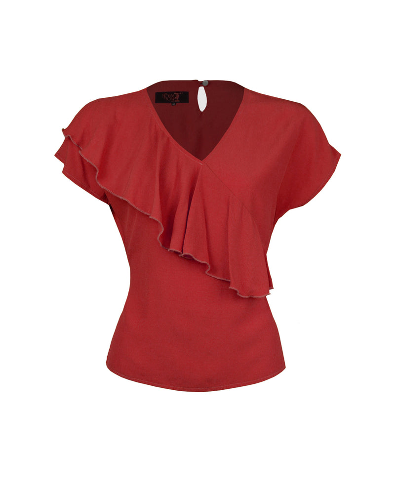 1930s Belle Blouse in Port