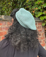 Knitted Beret - Wild Mint