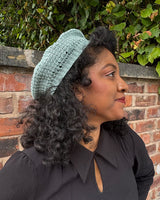 Knitted Beret - Wild Mint