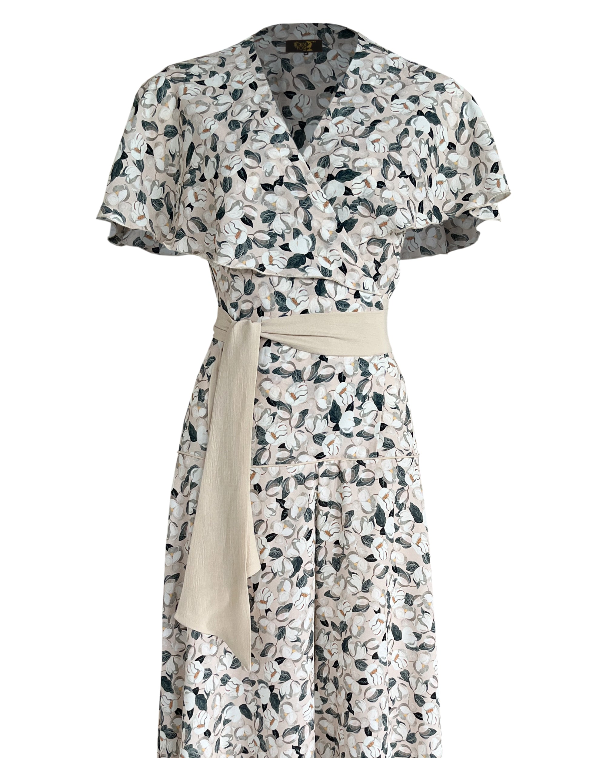 1930s 'Bessie' Wrap Beach Pyjama  - Magnolia Kiss