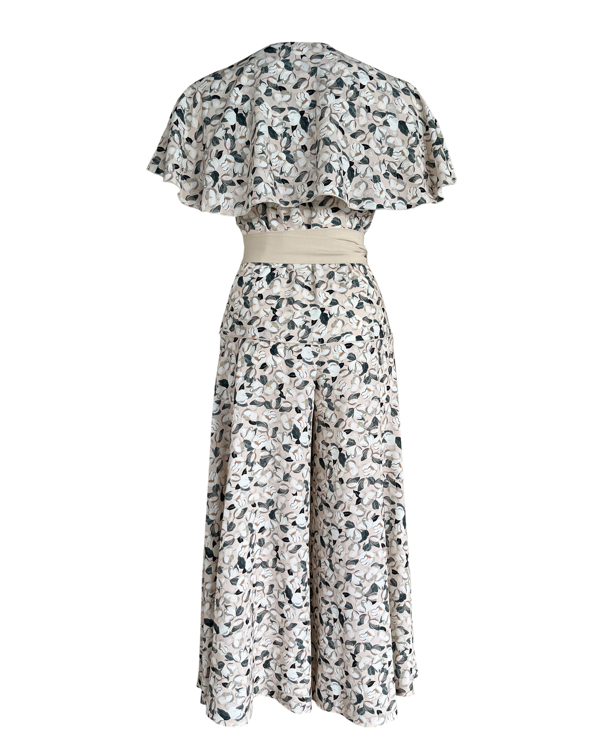 1930s 'Bessie' Wrap Beach Pyjama  - Magnolia Kiss