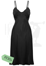 1930s Loretta Bias Dress & Slip - Poppy