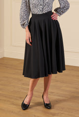 1950s Premium Circle Skirt - Black