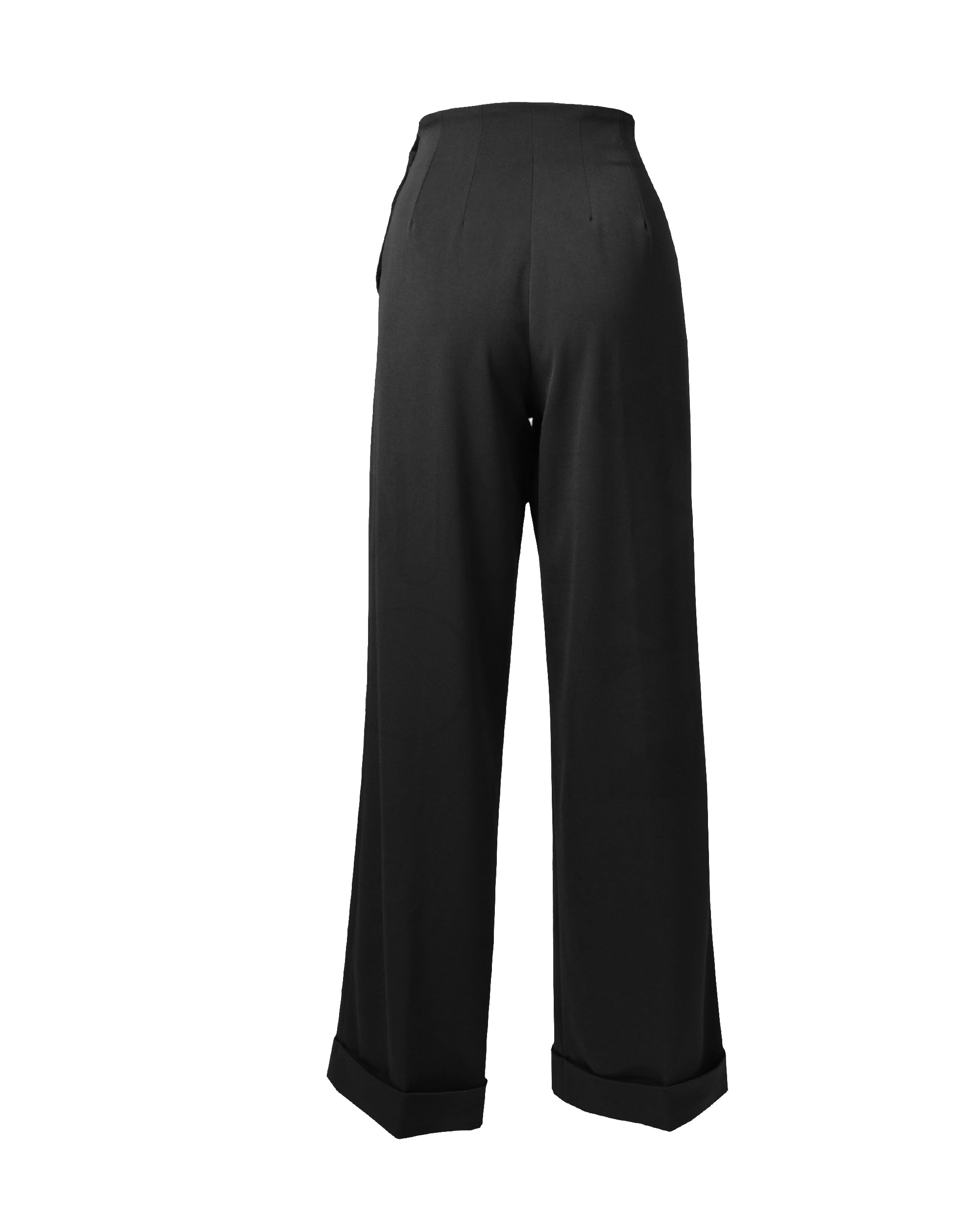 1940s Swing Trousers - Brown