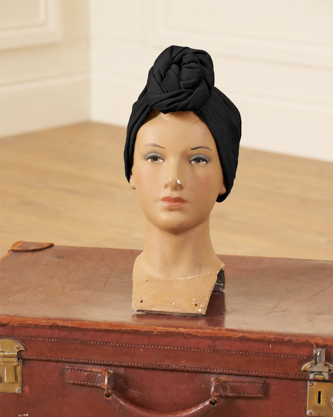 1940s Turban - Black