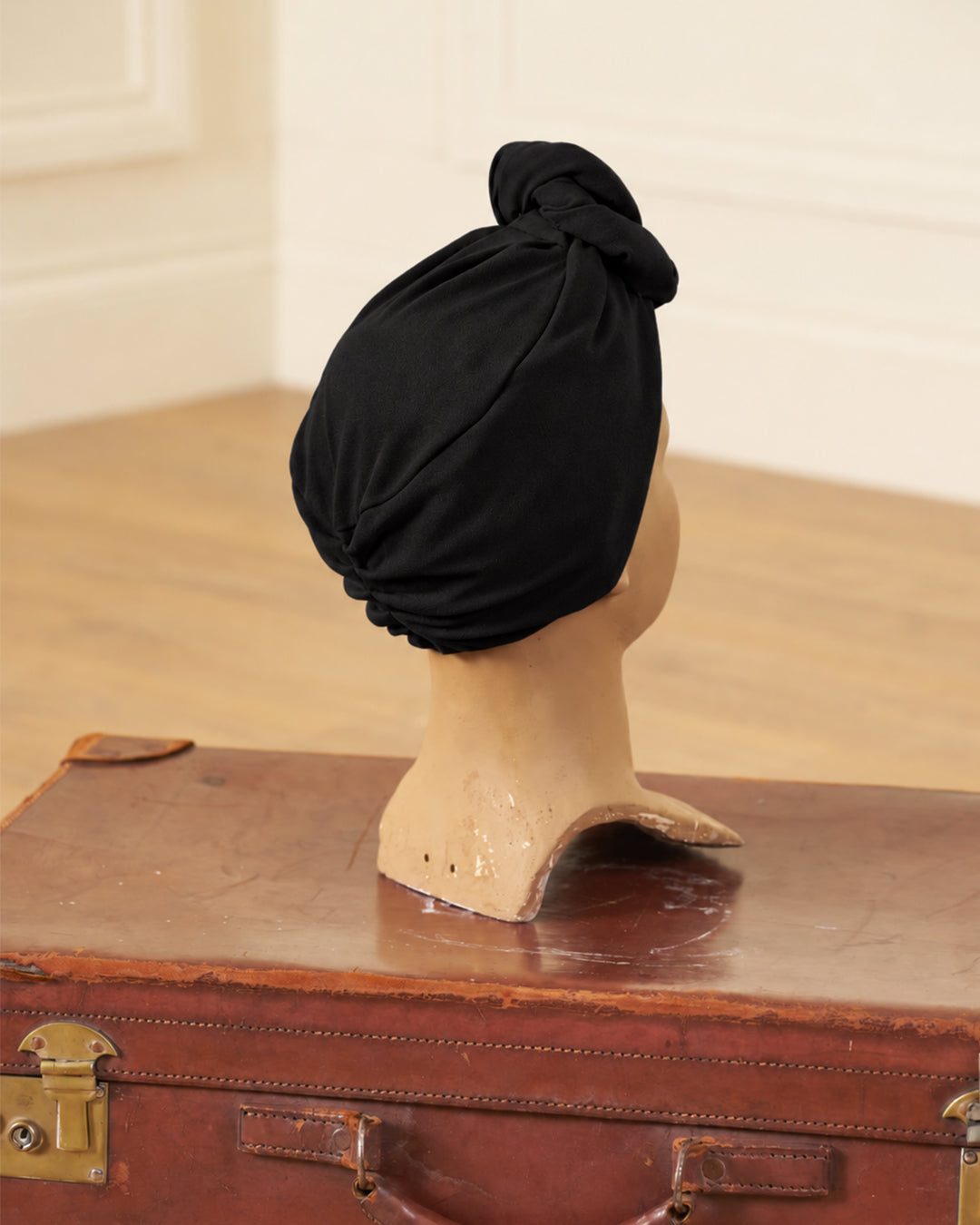 1940s Turban - Black