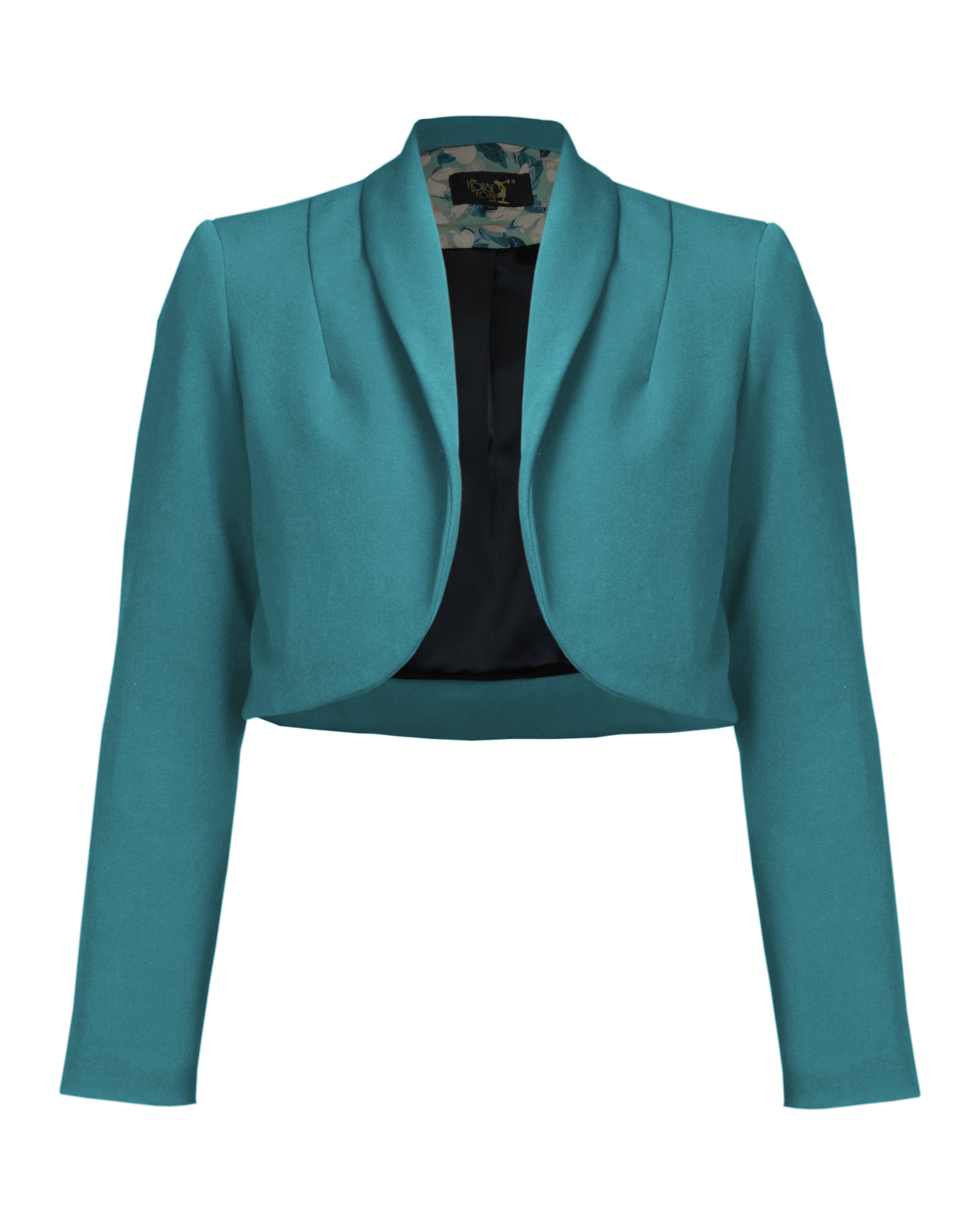 1940s Rosie Bolero - Teal