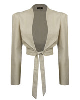 1940s Boulevard Jacket - Ecru