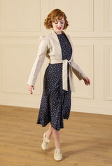 1940s Boulevard Jacket - Ecru