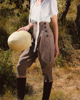 Landgirl Breeches - Stone Cotton Drill