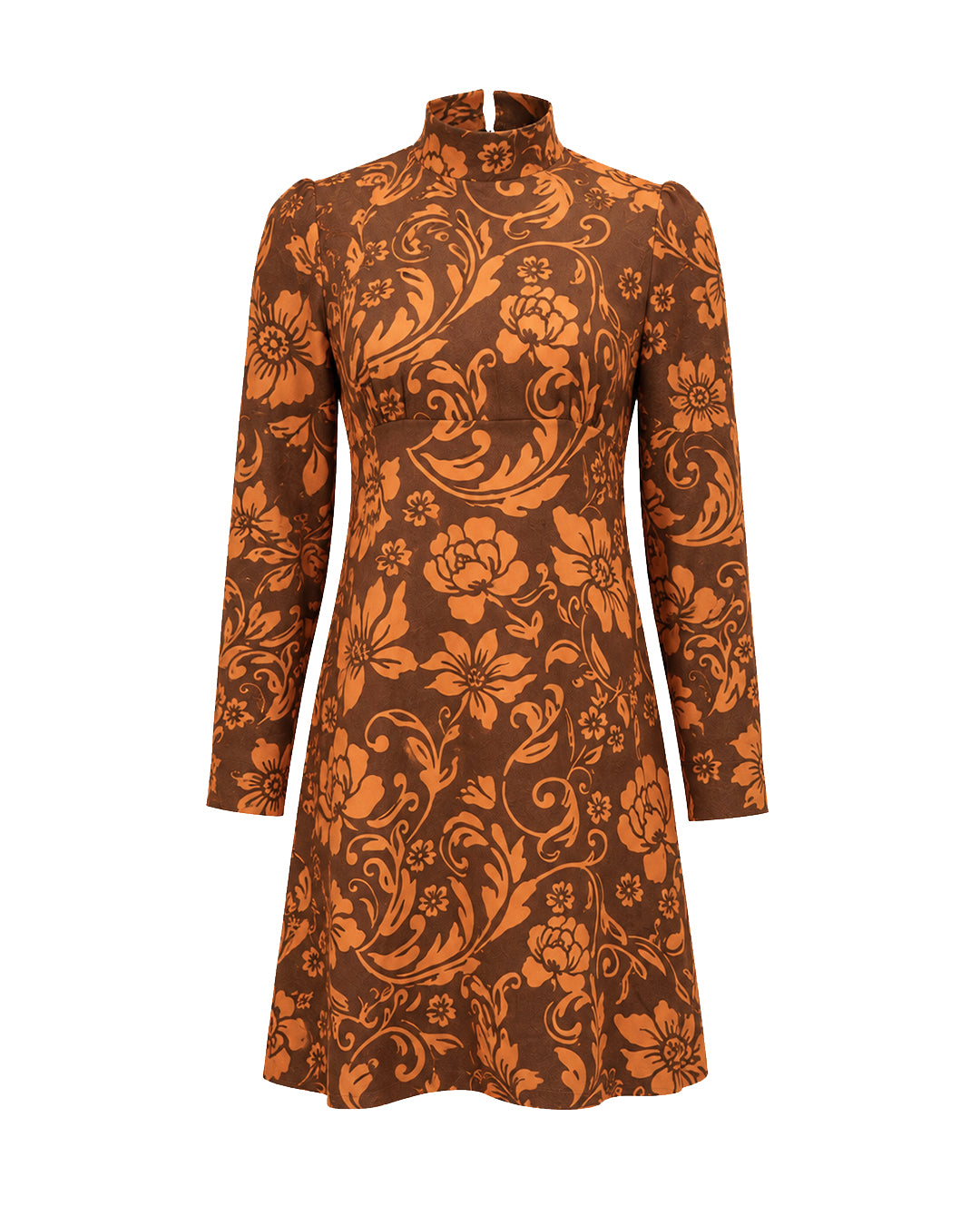 1960s Carnaby Mini Dress - Biba Bloom - product shot