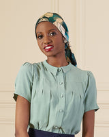 Luxe Head Scarf - Celestial Bloom