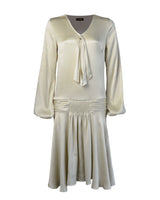 1920s Constance Gown - Oyster Satin
