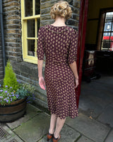 1930s Cora Bias Cut Dress - Diamond Deco