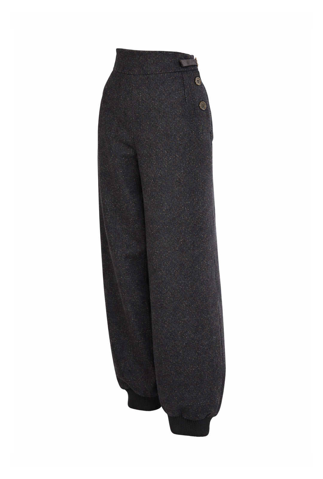 Vintage Ski Pants - Charcoal wool – House of Foxy