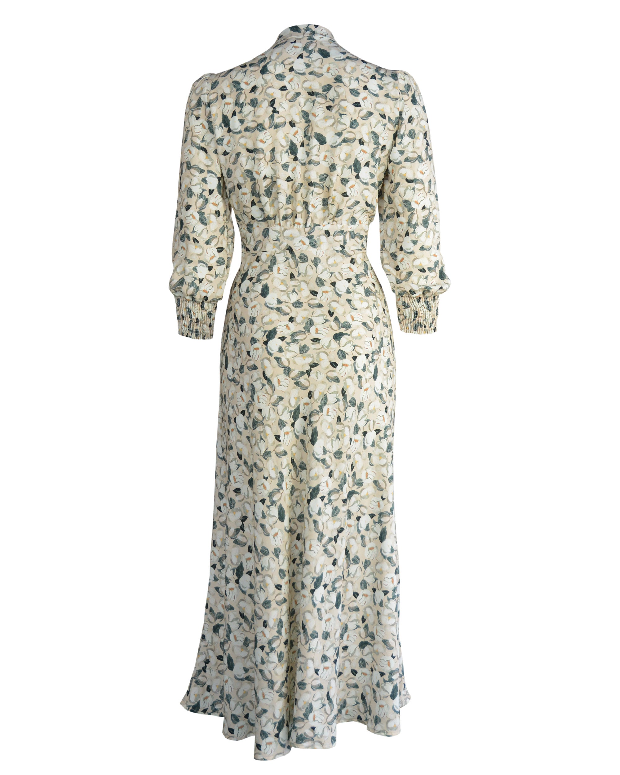 1930s / 70s Eliza Dress in Magnolia Kiss