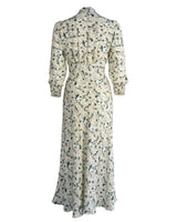 1930s / 70s Eliza Dress in Magnolia Kiss