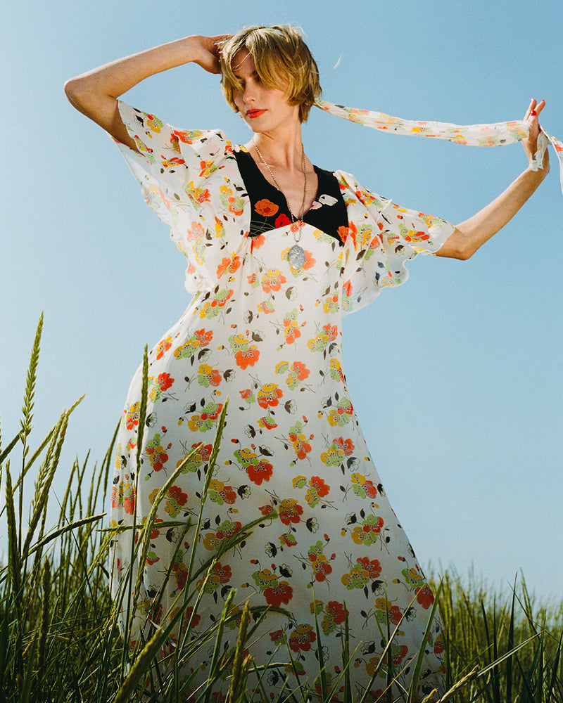 1970s Felicity Dress - Golden Haze x Poppy