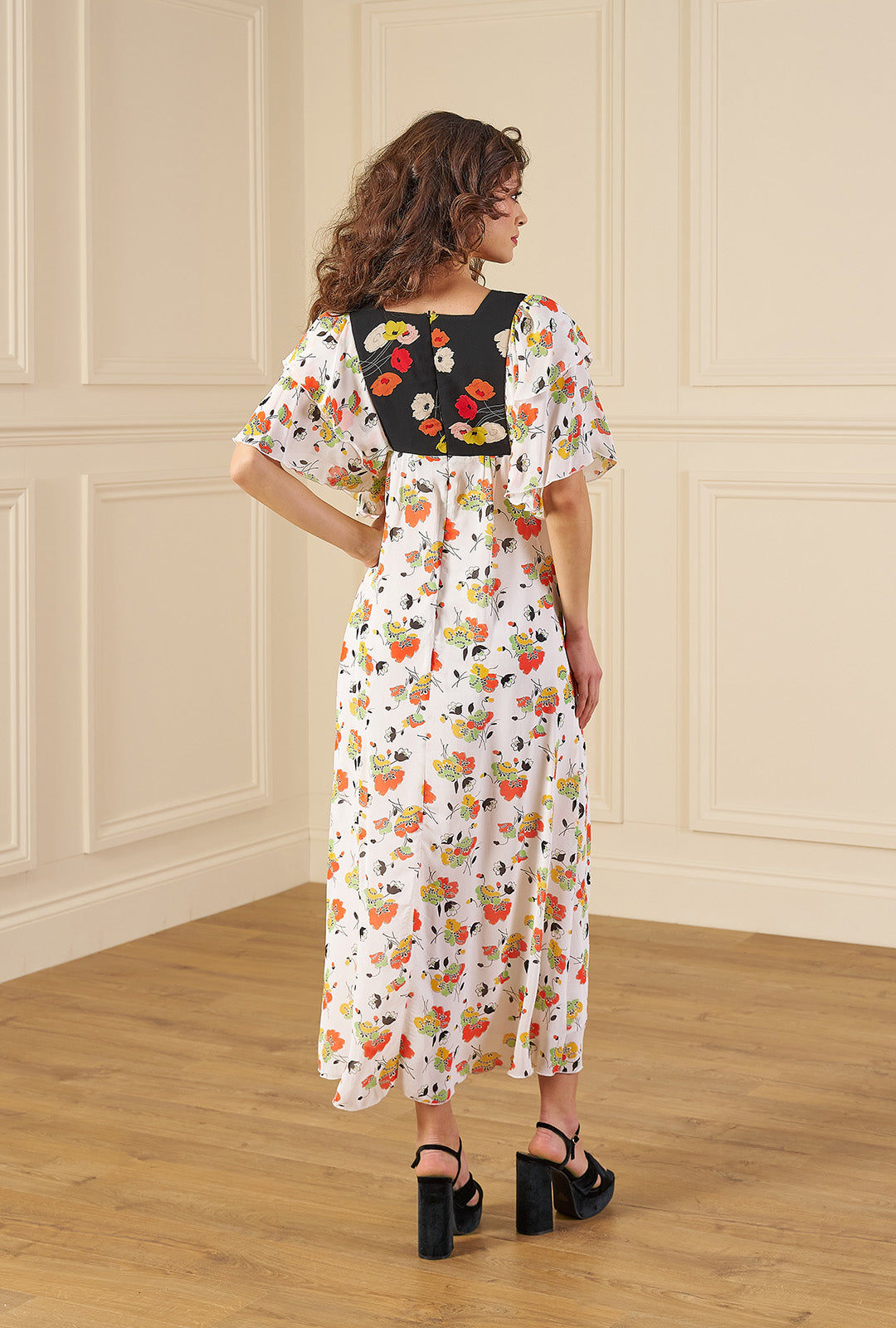 1970s Felicity Dress - Golden Haze x Poppy