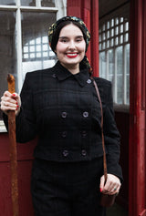 1930s Ski Jacket - Plaid Wool