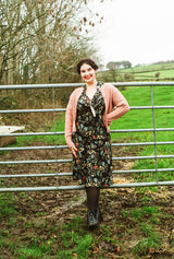 1930s Cora Bias Cut Dress Botanica