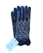 Crochet Gloves in Black