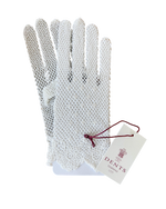 Crochet Gloves in Cream