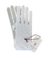 Crochet Gloves in Cream