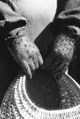 Crochet Gloves in Black