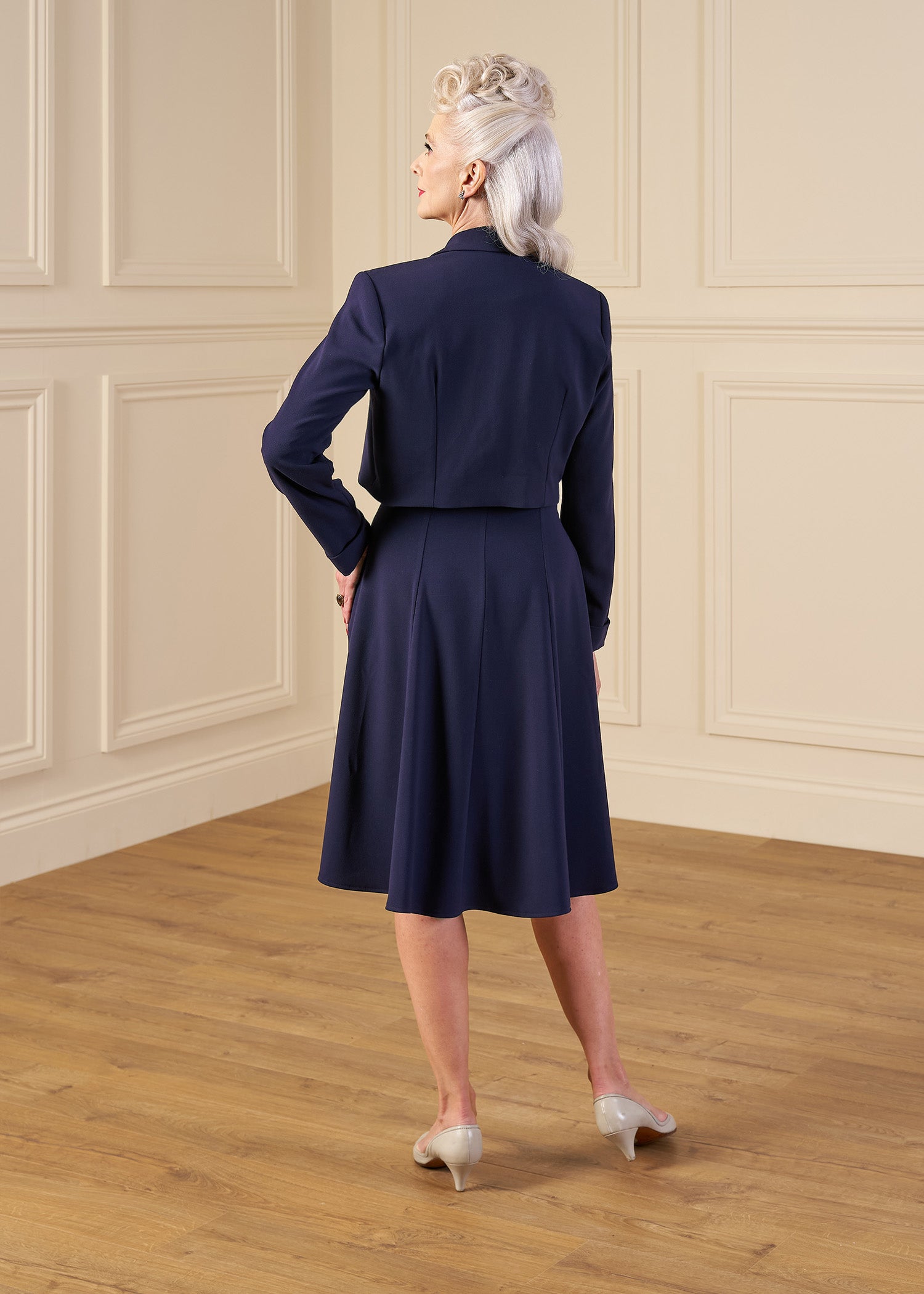1940s Goodwood Grable Ensemble - Nighblossom