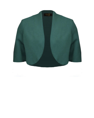 1940s Simple Bolero - Green