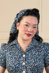 Marguerite Print Crepe Scarf