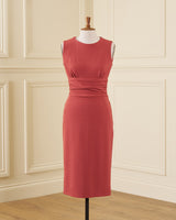 1960s Jackie O Dress & Jacket - Rosewood