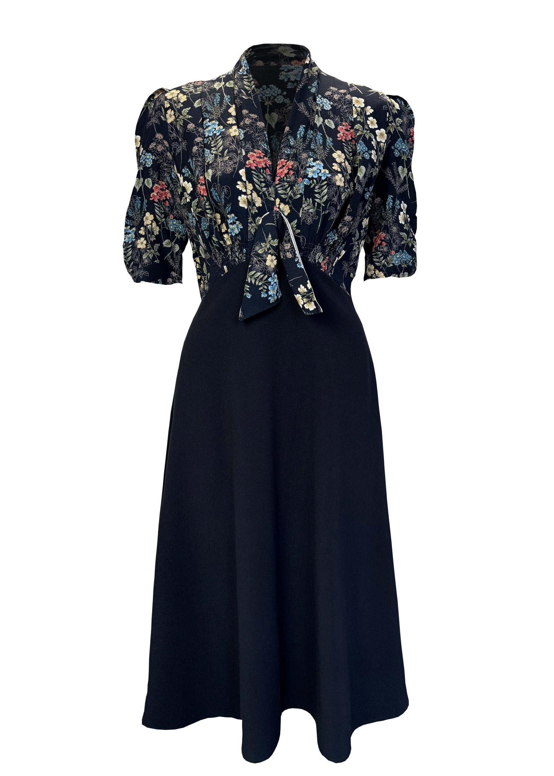 1930s Jitterbug Dress in Botanica