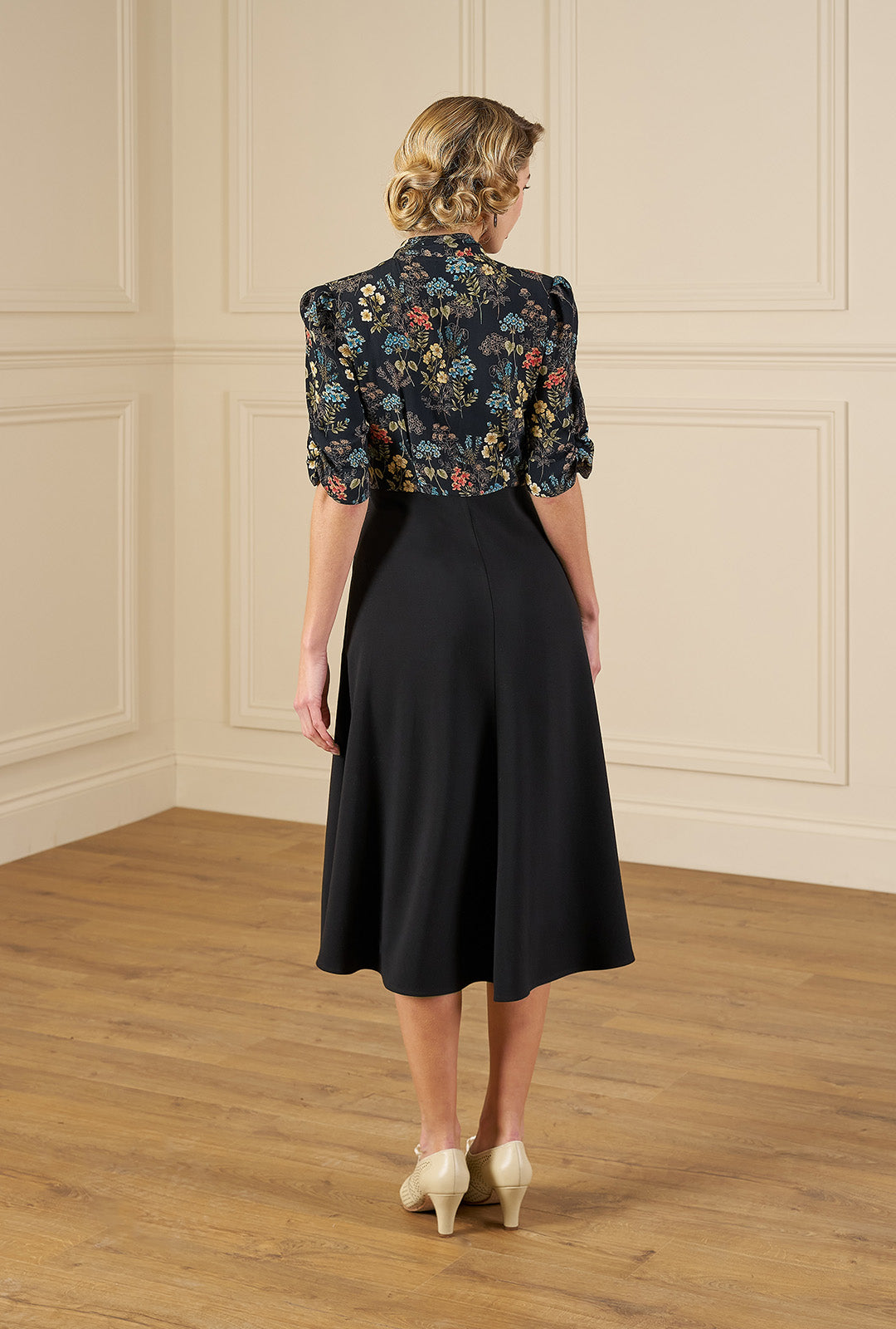 1930s Jitterbug Dress in Botanica