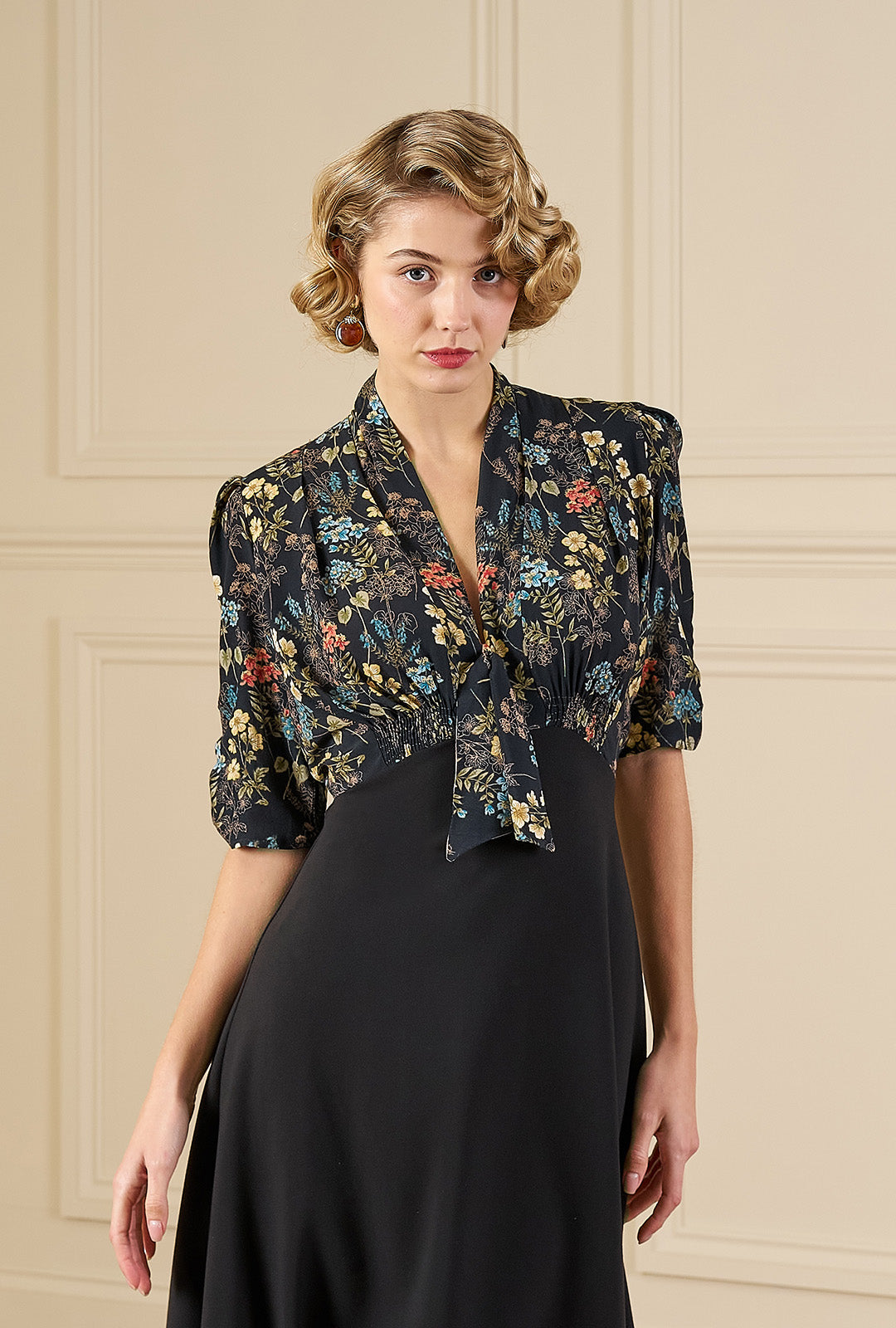 1930s Jitterbug Dress in Botanica