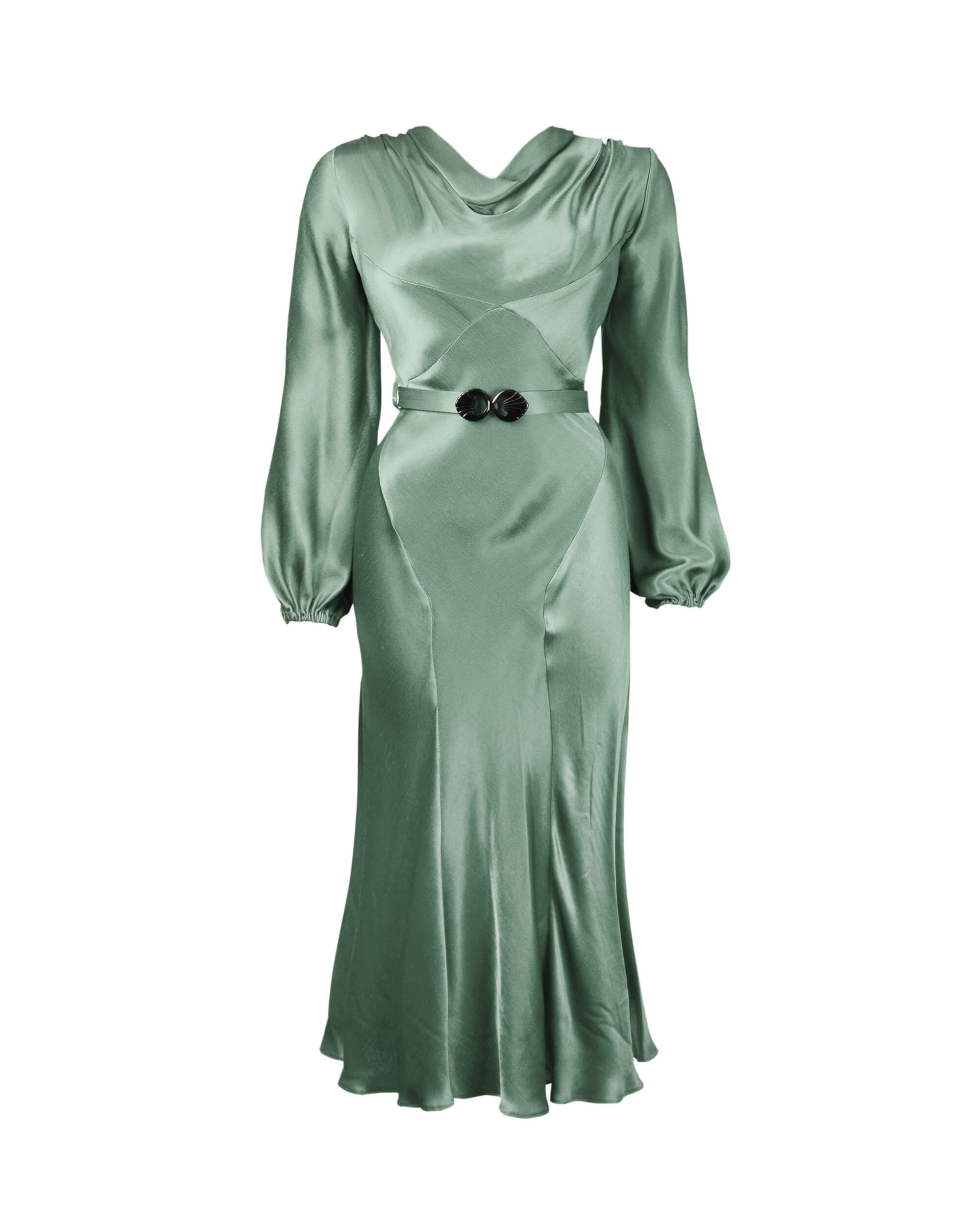 1930s Joanie Bias Cut Dress
