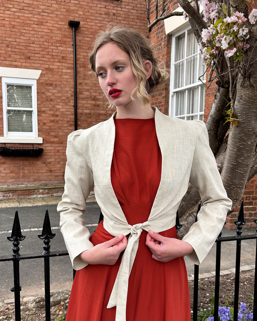 40s Boulevard Jacket - Ecru
