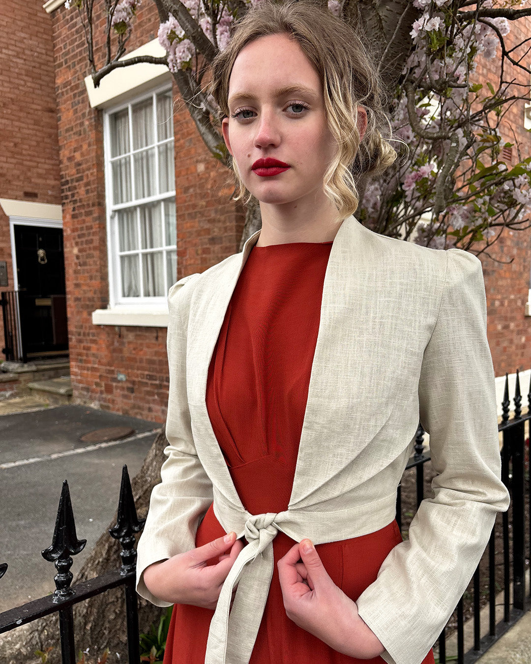 40s Boulevard Jacket - Ecru