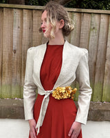 40s Boulevard Jacket - Ecru