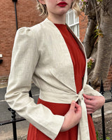 40s Boulevard Jacket - Ecru