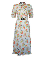1930s Loretta Bias Dress - Exotic