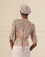 1930s Maddy Blouse - Hydrangea