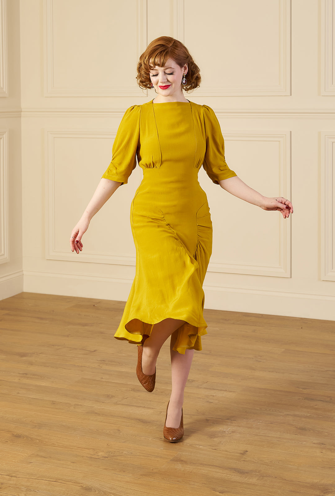 1940s Madison Tea Dress