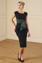 1960s Manhattan Cocktail Dress - Emerald Halo