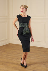 1960s Manhattan Cocktail Dress - Emerald Halo