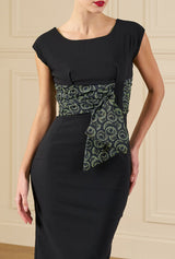 1960s Manhattan Cocktail Dress - Emerald Halo