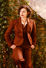 1930s Tailored Jacket in Maple Wool