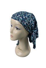 Marguerite Print Crepe Scarf