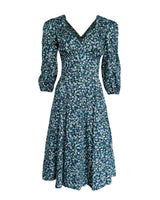 1940s Marian Tea Dress in Marguerite
